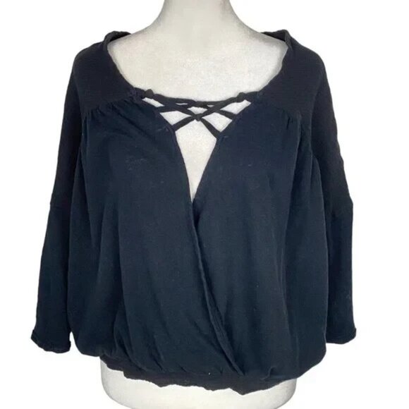 FREE PEOPLE Women Bundle of 10 Long Sleeve Top Sz XS Multicolor 3-27 - Picture 4 of 16